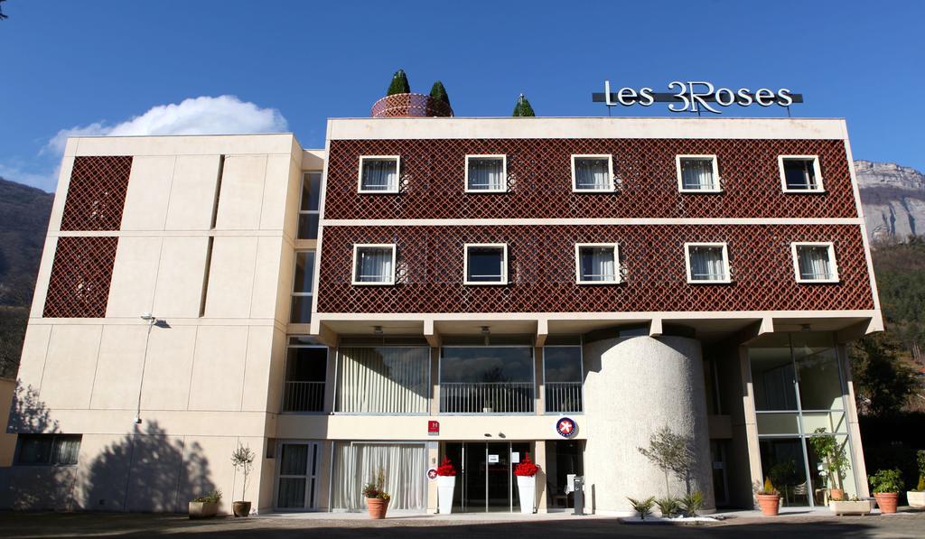 Hotel Les Trois Roses, Meylan Grenoble מראה חיצוני תמונה